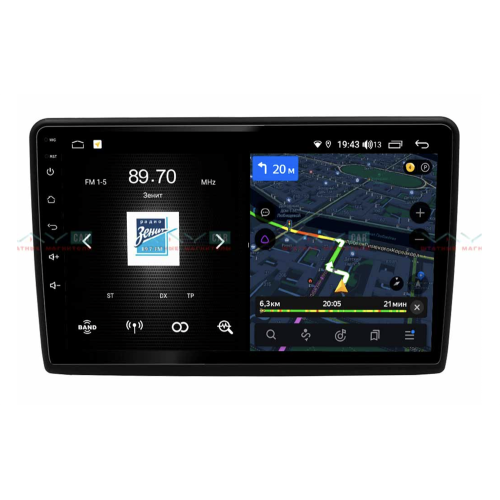 Штатная магнитола VAYCAR 10V4D 4/64 ГБ для FORD EcoSport 2017+ на Android 10.0