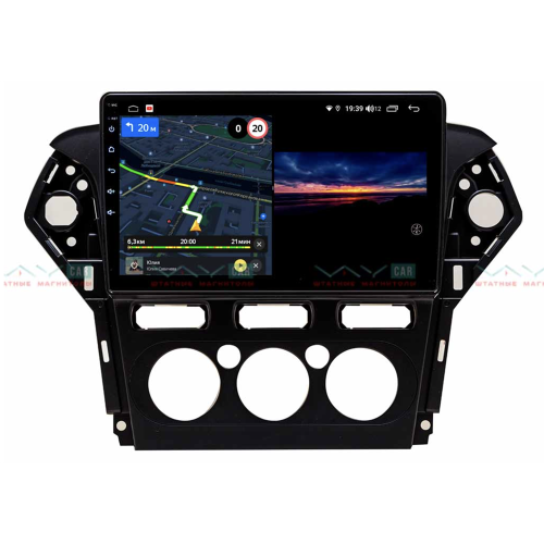 Штатная магнитола VAYCAR 10V3 3/32 ГБ для Ford Mondeo IV 2010-2015 на Android 10.0