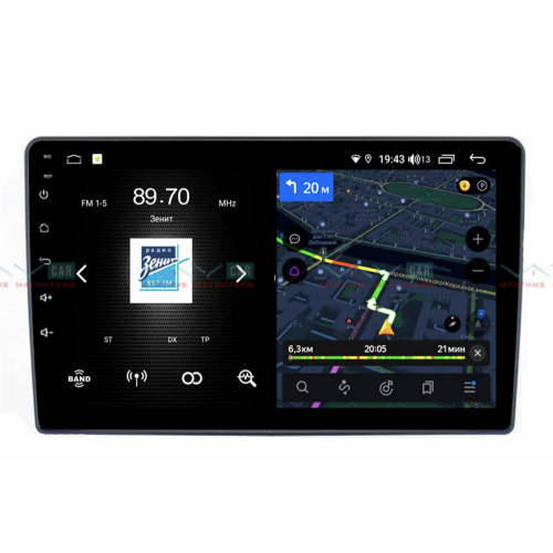 Штатная магнитола VAYCAR 09V4 4/64 ГБ для FORD Universal на Android 10.0