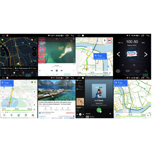 Штатная магнитола VAYCAR 10V4 4/64 ГБ для Honda Civic 8 (VIII) 2006-2012 на Android 10.0