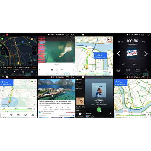 Штатная магнитола VAYCAR 10V4 4/64 ГБ для Honda Civic 8 (VIII) 2006-2012 на Android 10.0