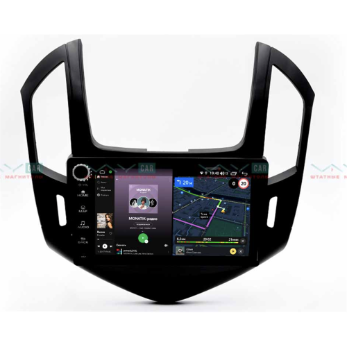 Штатная магнитола VAYCAR 09V4R 4/64 ГБ крутилки для Chevrolet Cruze I 2012-2015 на Android 10.0