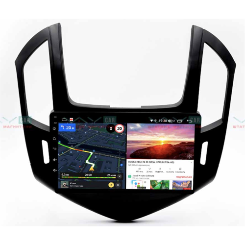 Штатная магнитола VAYCAR 09V6 6/128 ГБ для Chevrolet Cruze I 2012-2015 на Android 10.0