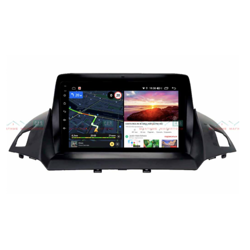 Штатная магнитола VAYCAR 09V6 6/128 ГБ для Ford Kuga II 2013-2019 на Android 10.0