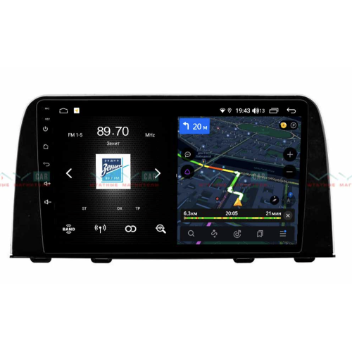 Автомагнитола VAYCAR 09V4 4/64 ГБ для Honda CR-V 2017-2024 на Android 10.0