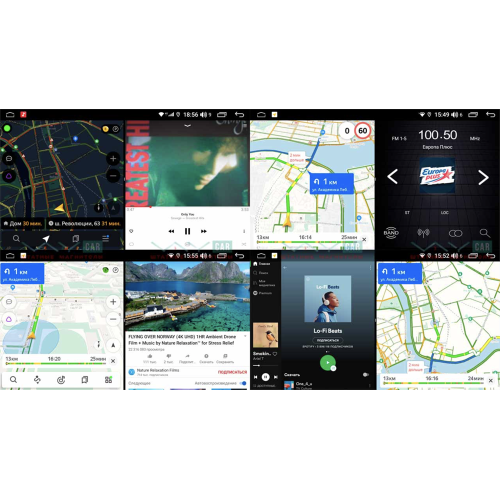 Автомагнитола VAYCAR 09V6 6/128 ГБ для Honda CR-V 2017-2024 на Android 10.0
