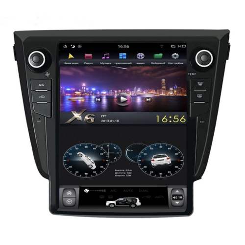 Магнитола Farcar ZF665-1 Tesla Style для Nissan Qashqai 2014+, X-Trail 2014+ на Android 9.0