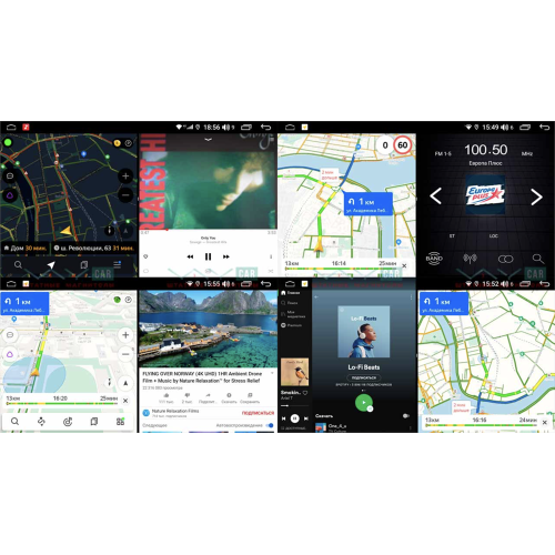 Штатная магнитола VAYCAR 10V6 6/128 ГБ для Hyundai ix35, Tucson II 2010-2015 на Android 10.0
