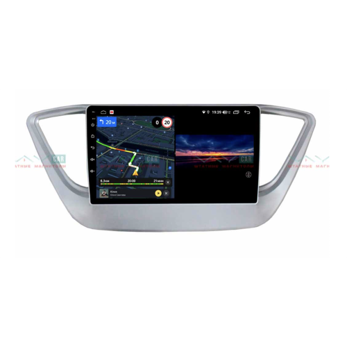 Штатная магнитола VAYCAR 09V3 3/32 ГБ для Hyundai Solaris II 2017-2020 на Android 10.0
