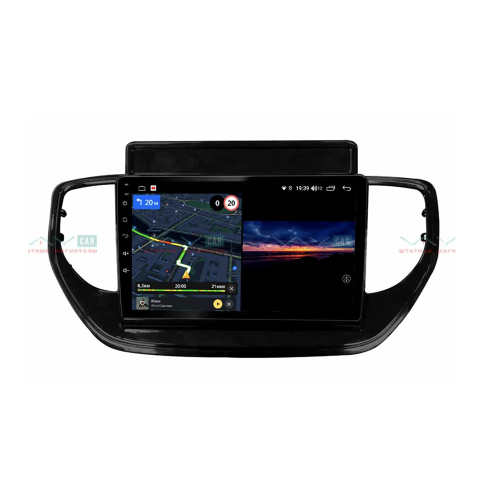 Штатная магнитола VAYCAR 09V3 3/32 ГБ для Hyundai Solaris 2020+ на Android 10.0