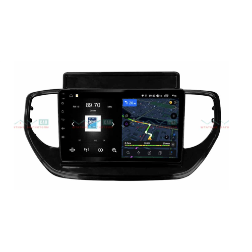 Штатная магнитола VAYCAR 09V4 4/64 ГБ для Hyundai Solaris 2020+ на Android 10.0