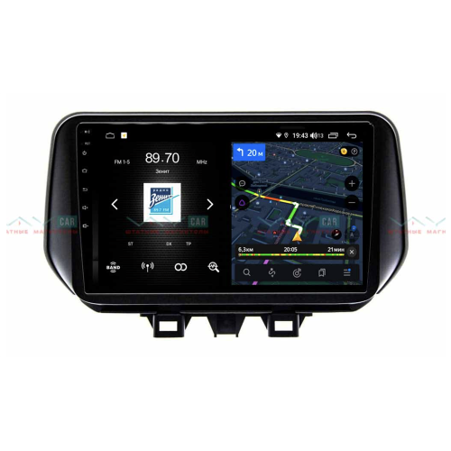 Штатная магнитола VAYCAR 09V4D 4/64 ГБ для Hyundai Tucson III 2018-2021 на Android 10.0