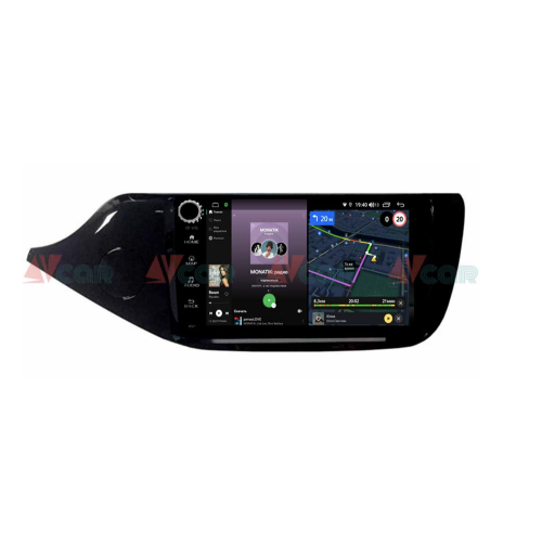 Штатная магнитола VAYCAR 09V4R 4/64 ГБ крутилки для Kia Ceed II 2012-2018 на Android 10.0