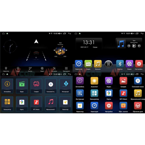 Штатная магнитола VAYCAR 09V3 3/32 ГБ для KIA Soul II 2013-2019 на Android 10.0