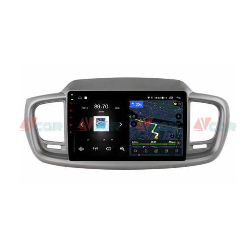 Штатная магнитола VAYCAR 10V4 4/64 ГБ для Kia Sorento III Prime 2015-2020 на Android 10.0