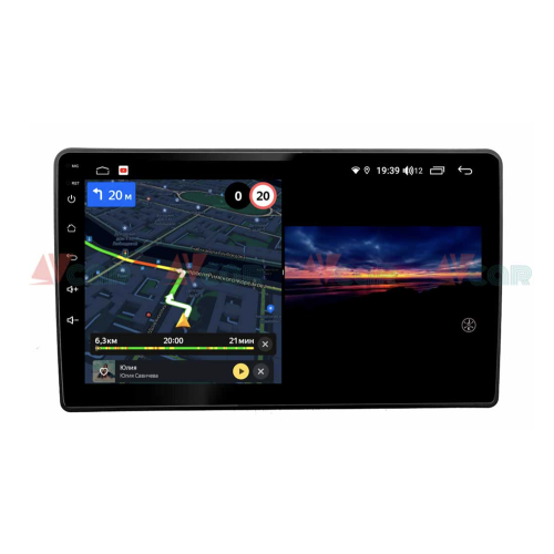 Штатная магнитола VAYCAR 09V3 3/32 ГБ для Lada Granta I 2011-2019 на Android 10.0