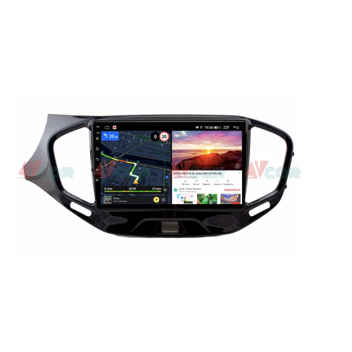 Штатная магнитола VAYCAR 09V6 6/128 ГБ для Lada Vesta 2015-2022 на Android 10.0