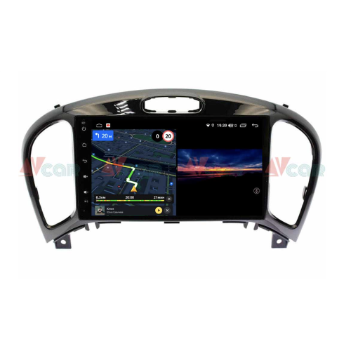 Штатная магнитола VAYCAR 09V3 3/32 ГБ для Nissan Juke I 2010-2019 на Android 10.0