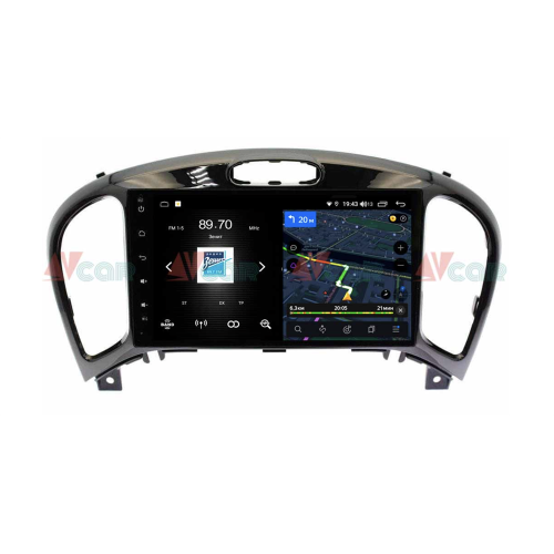 Штатная магнитола VAYCAR 09V4 4/64 ГБ для Nissan Juke I 2010-2019 на Android 10.0