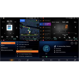 Штатная магнитола VAYCAR 09V4R 4/64 ГБ крутилки для Nissan Juke I 2010-2019 на Android 10.0