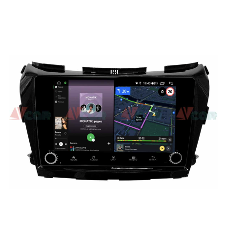 Штатная магнитола VAYCAR 10V4R 4/64 ГБ крутилки для Nissan Murano III (Z52) 2015-2022 на Android 10.0