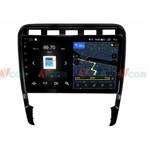 Штатная магнитола VAYCAR 09V4 4/64 ГБ для Porsche Cayenne 955 2002-2006, 957 2007-2010 на Android 10.0