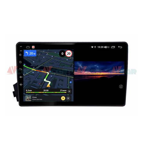 Штатная магнитола VAYCAR 09V3 3/32 ГБ для Ssang Yong Kyron 2005-2015 на Android 10.0
