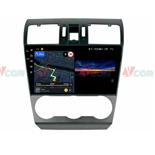 Штатная магнитола VAYCAR 09V3 3/32 ГБ для Subaru Forester IV 2013-2014, Impreza IV 2012-2017 на Android 10.0