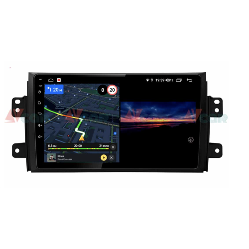 Штатная магнитола VAYCAR 09V3 3/32 ГБ для Suzuki SX4 I 2006-2014 на Android 10.0