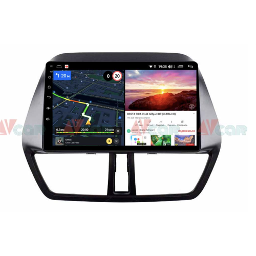 Штатная магнитола VAYCAR 09V6 6/128 ГБ для Suzuki Sx4 II 2013-2022 на Android 10.0