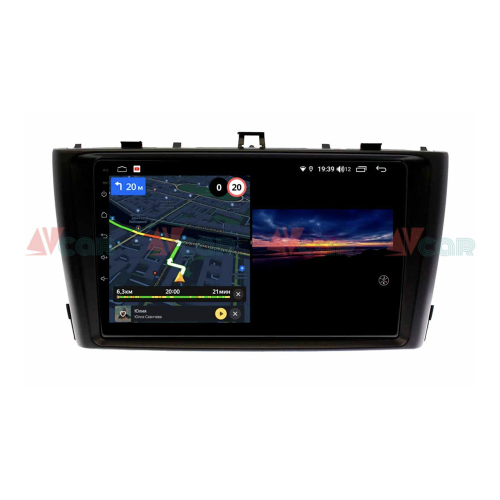 Штатная магнитола VAYCAR 09V3 3/32 ГБ для Toyota Avensis III 2009-2015 на Android 10.0