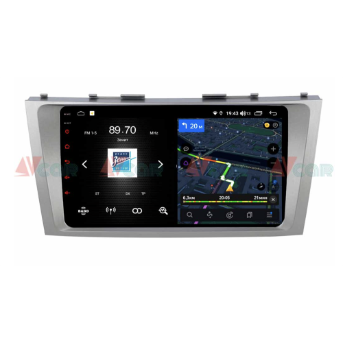 Штатная магнитола VAYCAR 09V4 4/64 ГБ для Toyota Camry V40 2006-2011 на Android 10.0