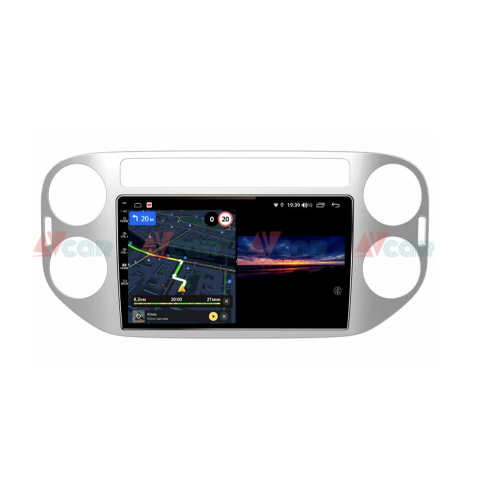 Штатная магнитола VAYCAR 09V3 3/32 ГБ для Volkswagen Tiguan 2011-2016 на Android 10.0
