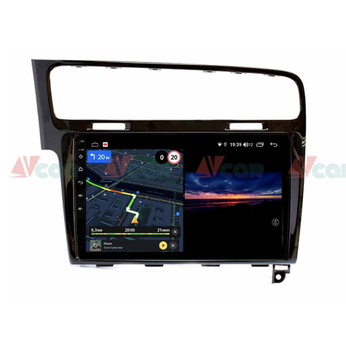 Штатная магнитола VAYCAR 10V3 3/32 ГБ для Volkswagen Golf 7 2013-2019 на Android 10.0