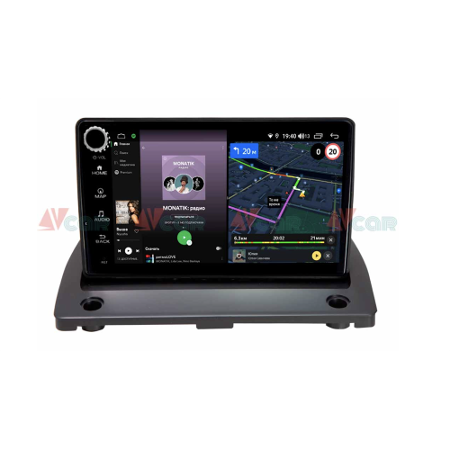 Штатная магнитола VAYCAR 09V4R 4/64 ГБ крутилки для Volvo XC90 2006-2014 на Android 10.0