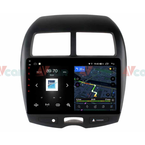 Штатная магнитола VAYCAR 10V4 4/64 ГБ для Mitsubishi ASX I 2010-2018 на Android 10.0