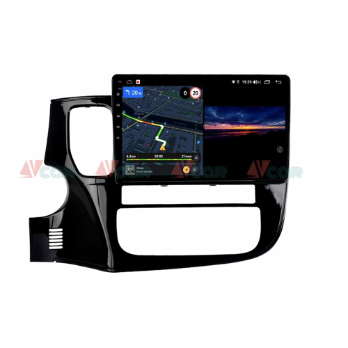Штатная магнитола VAYCAR 10V3 3/32 ГБ для Mitsubishi Outlander III 2013-2020 на Android 10.0