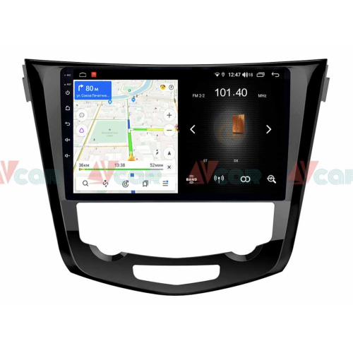 Штатная магнитола VAYCAR 10L 2/16 ГБ для Nissan Qashqai II, X-Trail III 2014-2019 на Android 8.1