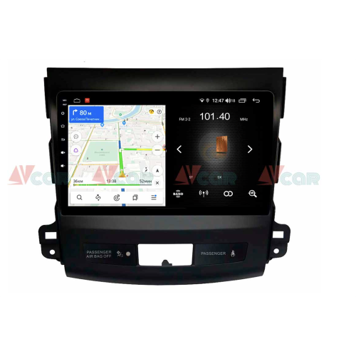 Штатная магнитола VAYCAR 09L 2/16 ГБ для Peugeot 4007 2007-2012 на Android 8.1