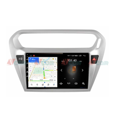 Штатная магнитола VAYCAR 09L 2/16 ГБ для Peugeot 301 I 2012-2018 на Android 8.1