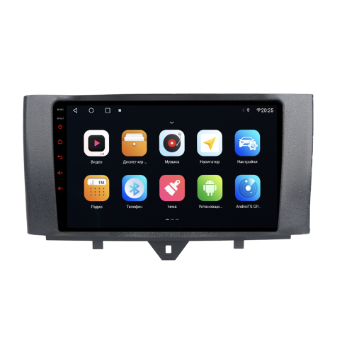 Штатная магнитола Parafar для Mercedes Smart Fortwo II 2011-2015 на Android 10.0 (PF215AHD)
