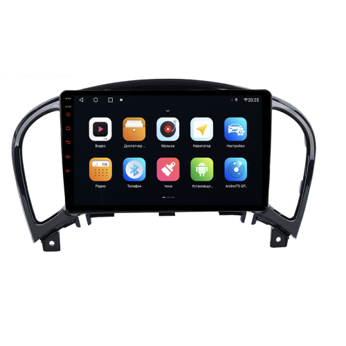 Штатная магнитола Parafar для Nissan Juke 2010-2019 на Android 10.0 (PF789AHD-Low)
