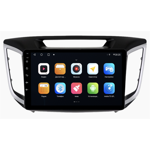 Штатная магнитола Головное устройство Parafar для Hyundai Creta 2016-2021 на Android 10.0 (PF407AHD-Low)