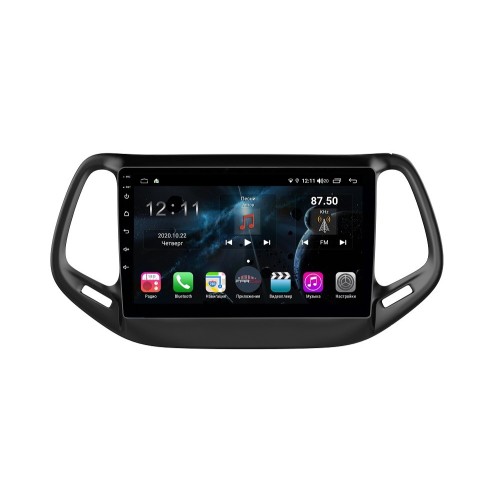 Магнитола Farcar H1008R (S400) для Jeep Compass II 2017-2024 на Android 10.0