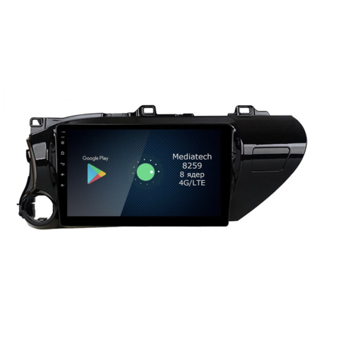 Штатная магнитола Roximo 4G RX-1119 для Toyota Hilux an120, 2015+ на Android 12.0