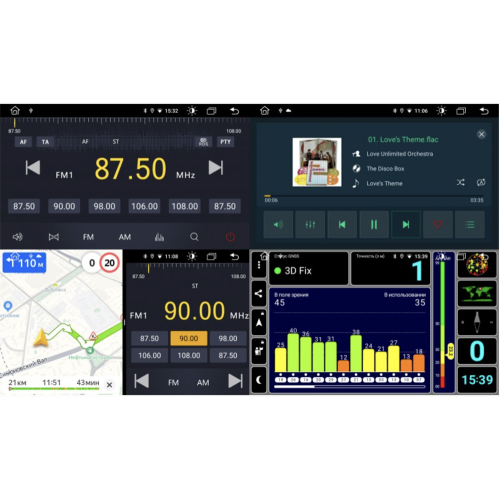 Штатная магнитола Roximo 4G RX-1713A для Ford Mondeo IV 2010-2015 на Android 12.0 (климат-контроль)