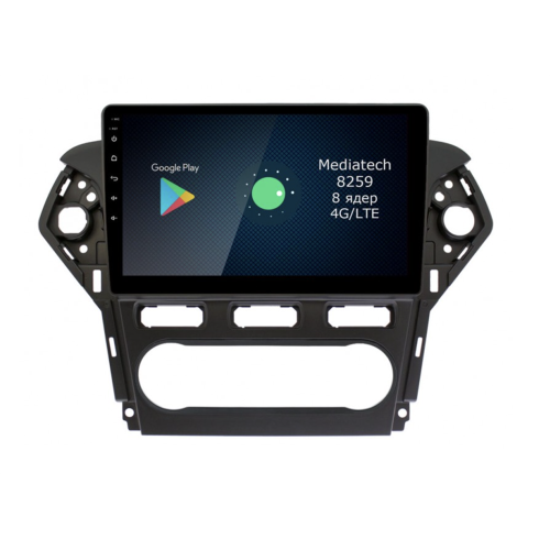Штатная магнитола Roximo 4G RX-1713A для Ford Mondeo IV 2010-2015 на Android 12.0 (климат-контроль)