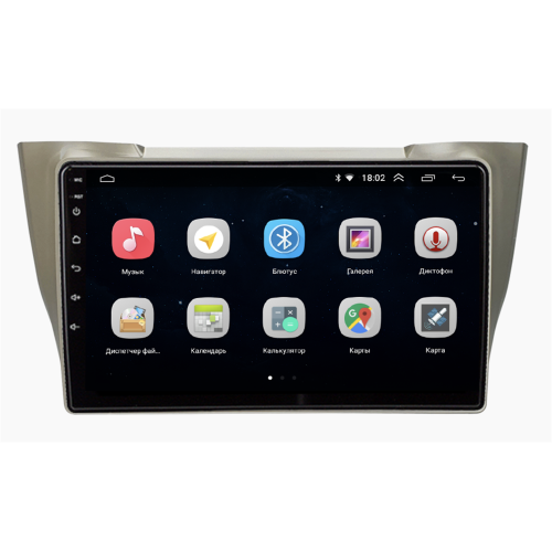Штатная магнитола Parafar для Lexus RX II 300 2003-2009 на Android 10.0 (PF300Lite-Low)