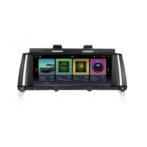 Штатная магнитола CarMedia MKD-B1008 для BMW 5 F10 / F11 2010-2013 для CIC на Android 8.1