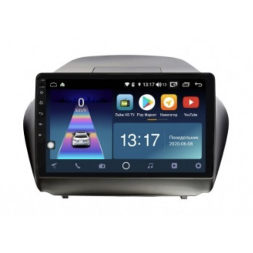Штатная магнитола DayStar DS-7051ZM с DSP + 4G SIM + 6/128GB для Hyundai ix35 2010-2015 на Android 10.0